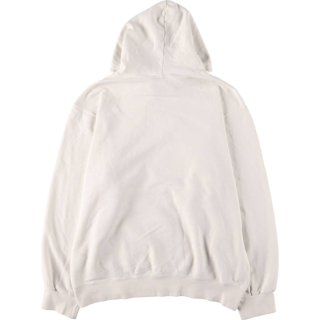 00'S Nike Sweat Pullover Hoodie Men's M Size cotton white type Vintage Second Hand
