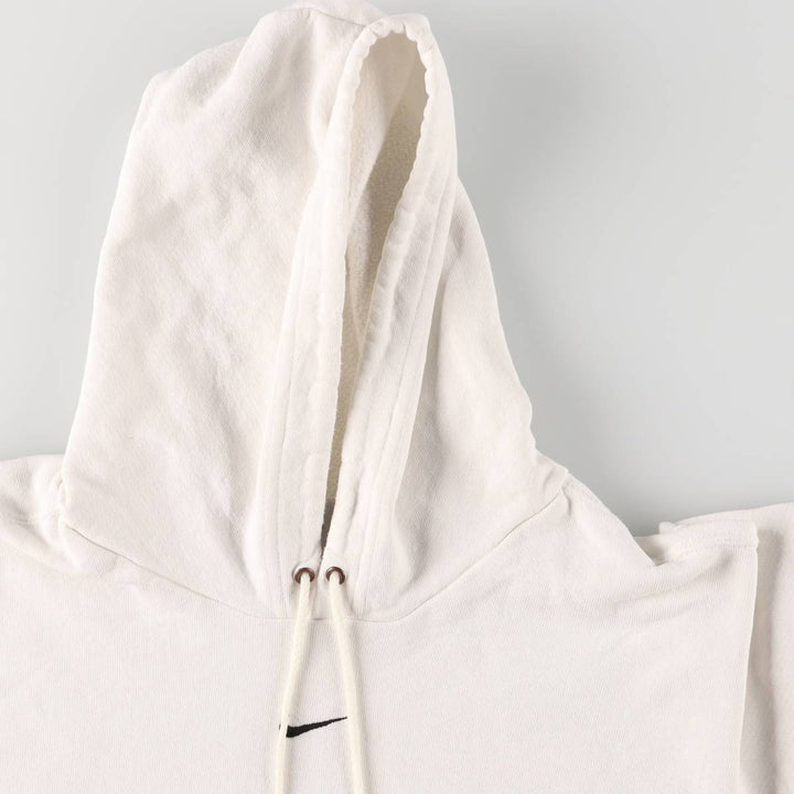 00'S Nike Sweat Pullover Hoodie Men's M Size cotton white type Vintage Second Hand
