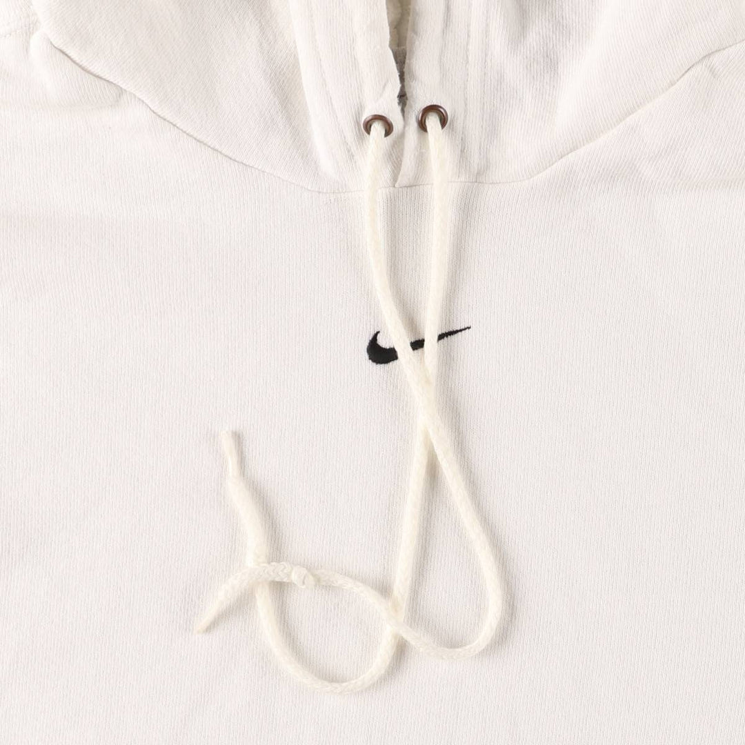 00'S Nike Sweat Pullover Hoodie Men's M Size cotton white type Vintage Second Hand