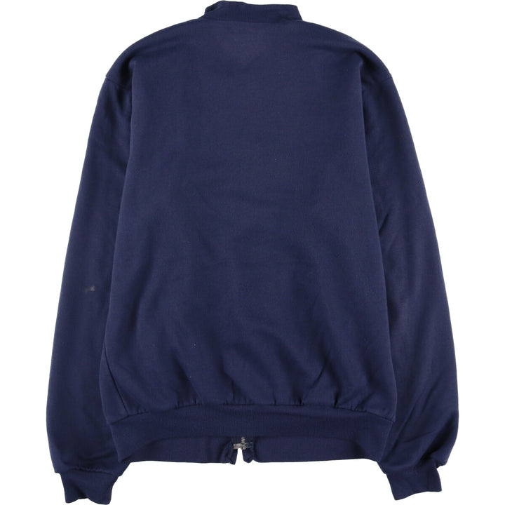 Vintage 90'S MULESKINS full-zip sweatshirt, made in the USA, size M, men's unclear Navy blue Vintage Second Hand
