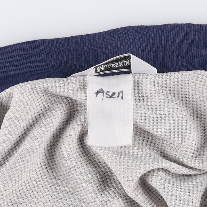 Vintage 90'S MULESKINS full-zip sweatshirt, made in the USA, size M, men's unclear Navy blue Vintage Second Hand