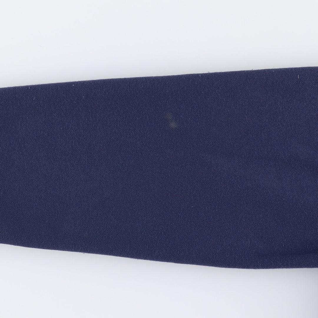 Vintage 90'S MULESKINS full-zip sweatshirt, made in the USA, size M, men's unclear Navy blue Vintage Second Hand
