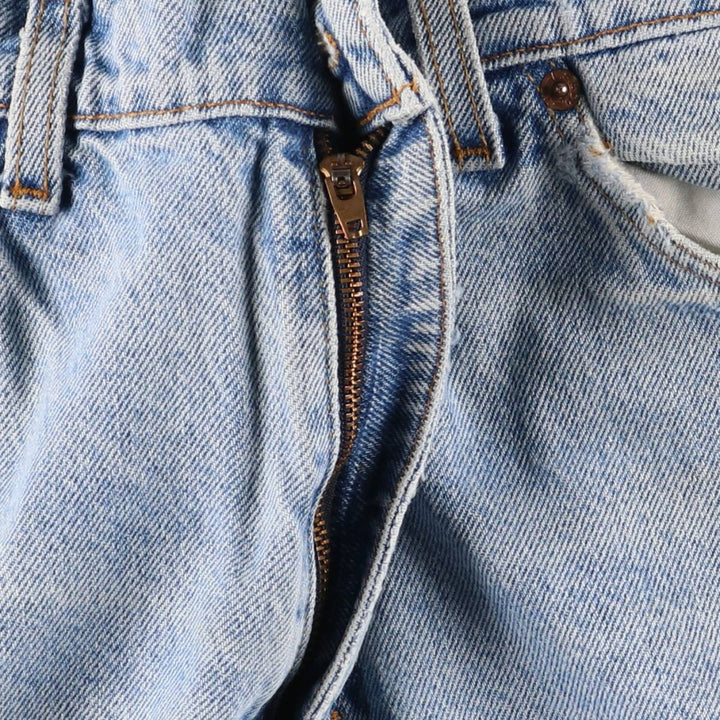 90'S Levi's 10550-0213 Relaxed Fit Tapered Leg Denim Pants with Orange Tab, Men's Size 33 cotton blue type Vintage Second Hand