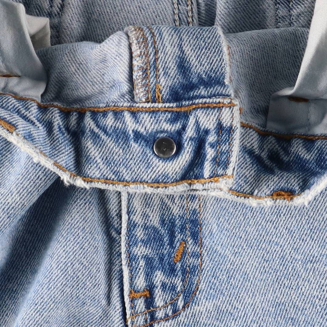 90'S Levi's 10550-0213 Relaxed Fit Tapered Leg Denim Pants with Orange Tab, Men's Size 33 cotton blue type Vintage Second Hand