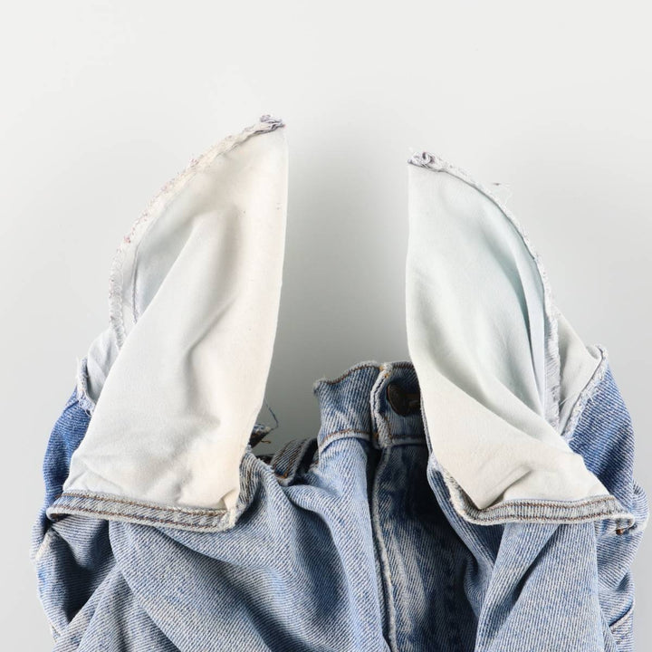 90'S Levi's 10550-0213 Relaxed Fit Tapered Leg Denim Pants with Orange Tab, Men's Size 33 cotton blue type Vintage Second Hand