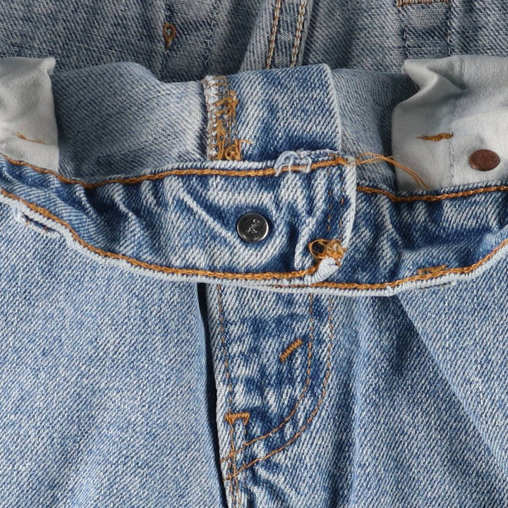 90'S Levi's 550-4891 Relaxed Fit Tapered Leg Denim Pants, Made in USA, Men's Size 32, Vintage cotton blue type Vintage Second Hand