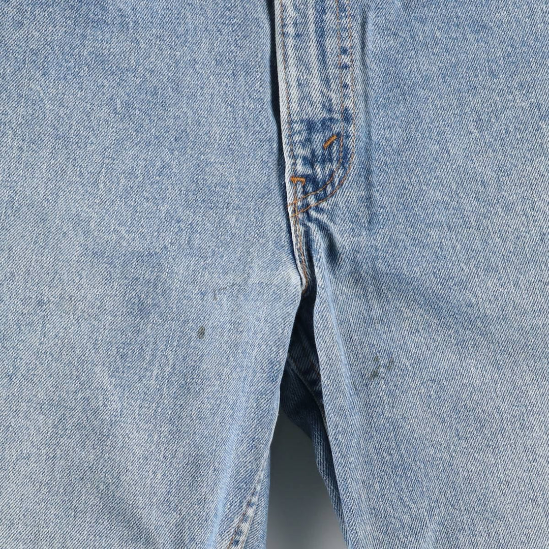 90'S Levi's 550-4891 Relaxed Fit Tapered Leg Denim Pants, Made in USA, Men's Size 32, Vintage cotton blue type Vintage Second Hand