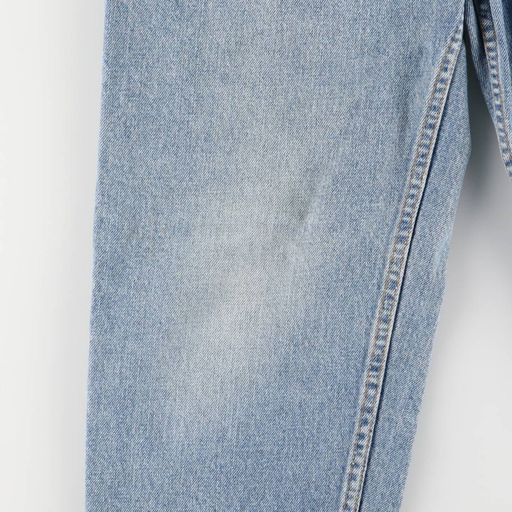90'S Levi's 550-4891 Relaxed Fit Tapered Leg Denim Pants, Made in USA, Men's Size 32, Vintage cotton blue type Vintage Second Hand