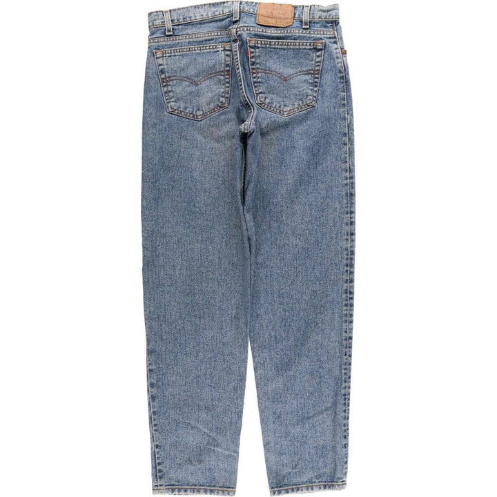 2000'S Levi's 0550-4891 Tapered Denim Pants, Made in USA, Men's Size 34 (approx.) cotton blue type Vintage Second Hand