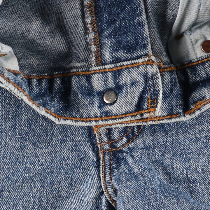 2000'S Levi's 0550-4891 Tapered Denim Pants, Made in USA, Men's Size 34 (approx.) cotton blue type Vintage Second Hand