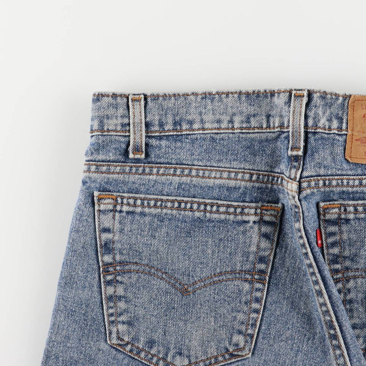2000'S Levi's 0550-4891 Tapered Denim Pants, Made in USA, Men's Size 34 (approx.) cotton blue type Vintage Second Hand