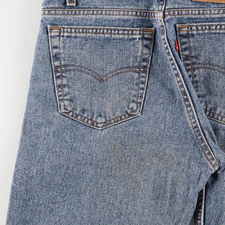 2000'S Levi's 0550-4891 Tapered Denim Pants, Made in USA, Men's Size 34 (approx.) cotton blue type Vintage Second Hand