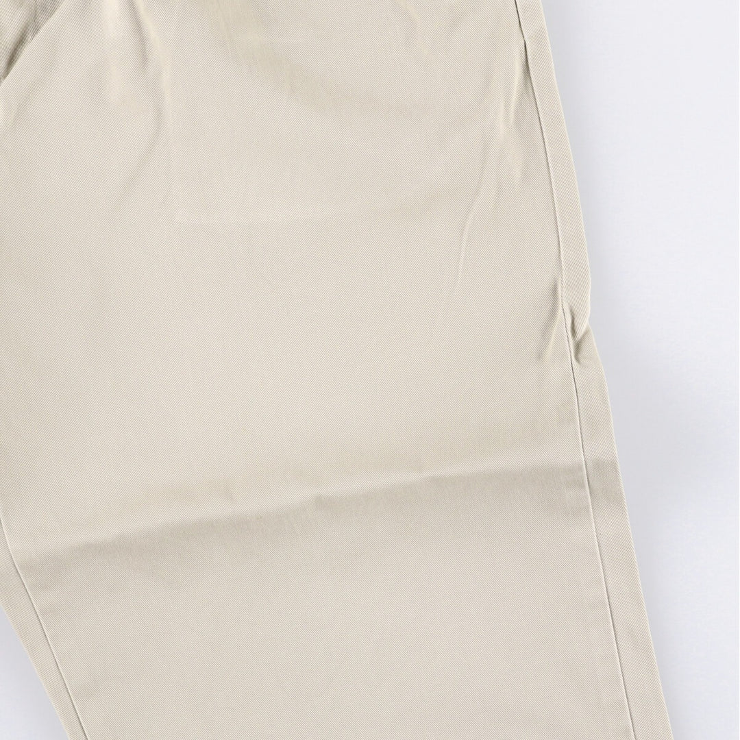 Ralph Lauren POLO by Ralph Lauren ANDREW PANT Two-pleat chino pants for men, equivalent to W34 cotton Beige type Vintage Second Hand