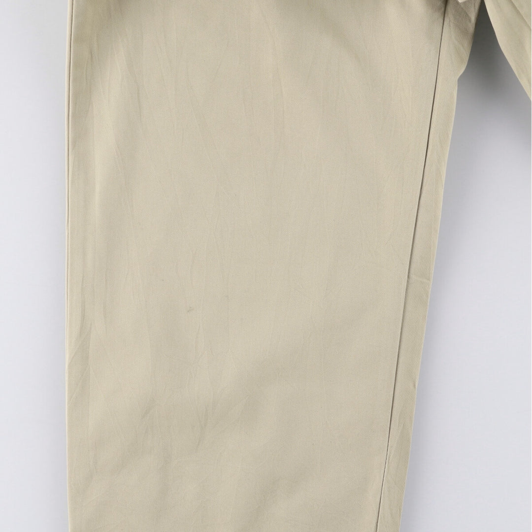 Ralph Lauren POLO GOLF Classic Golf Pant, two-pleat chino pants, men's size W34. cotton Beige type Vintage Second Hand