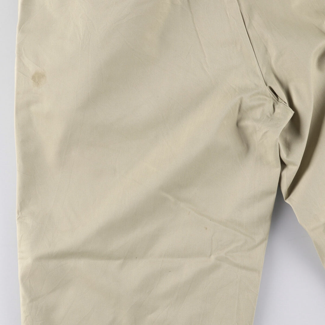 Ralph Lauren POLO GOLF Classic Golf Pant, two-pleat chino pants, men's size W34. cotton Beige type Vintage Second Hand