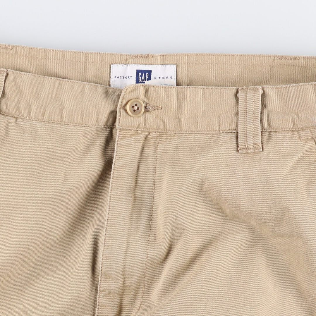 2000'S GAP FACTORY STORE Men's Cargo Pants, Size W37 cotton Beige type Vintage Second Hand