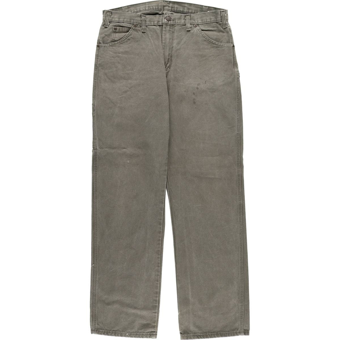 Dickies Duck Painter Pants Men's W34 equivalent cotton Khaki type Vintage Second Hand