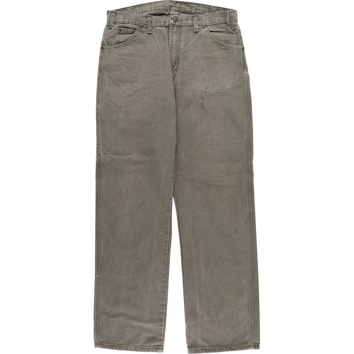 Dickies Duck Painter Pants Men's W34 equivalent cotton Khaki type Vintage Second Hand