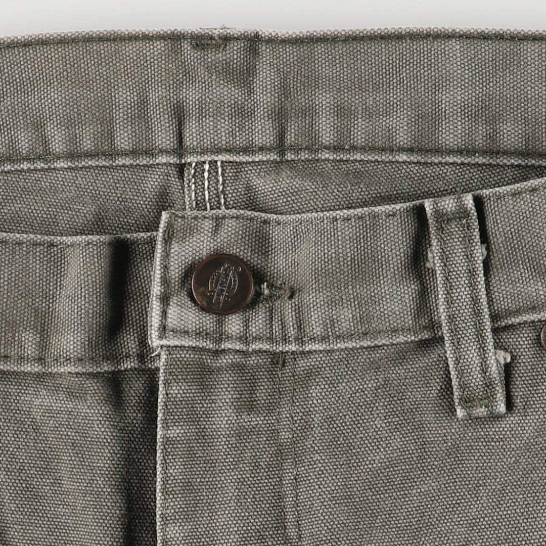 Dickies Duck Painter Pants Men's W34 equivalent cotton Khaki type Vintage Second Hand