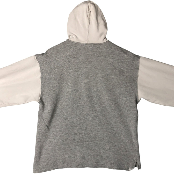 90'S Nike Sweatshirt Pullover Hoodie, Men's Size Medium, Vintage cotton gray type Vintage Second Hand