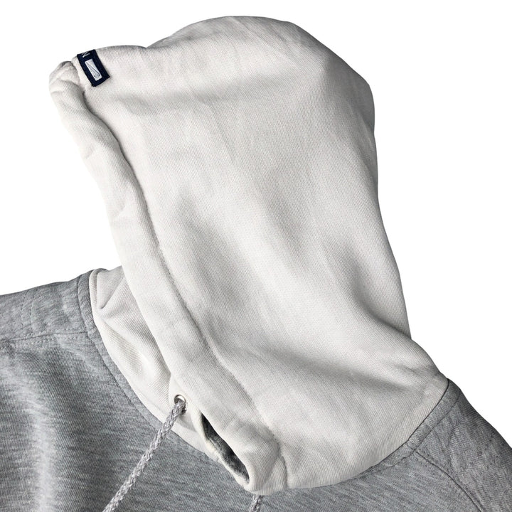 90'S Nike Sweatshirt Pullover Hoodie, Men's Size Medium, Vintage cotton gray type Vintage Second Hand