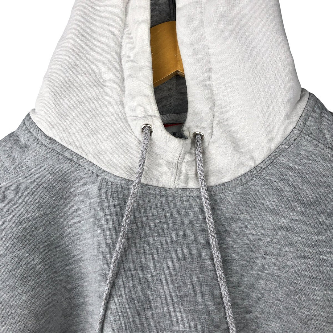 90'S Nike Sweatshirt Pullover Hoodie, Men's Size Medium, Vintage cotton gray type Vintage Second Hand