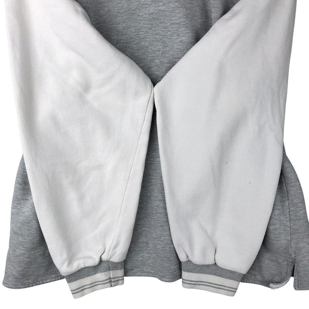 90'S Nike Sweatshirt Pullover Hoodie, Men's Size Medium, Vintage cotton gray type Vintage Second Hand