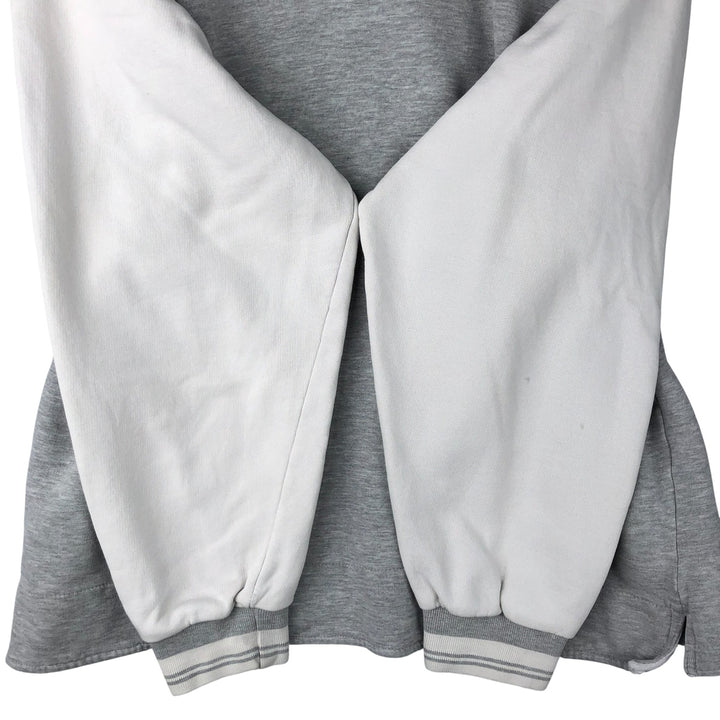 90'S Nike Sweatshirt Pullover Hoodie, Men's Size Medium, Vintage cotton gray type Vintage Second Hand