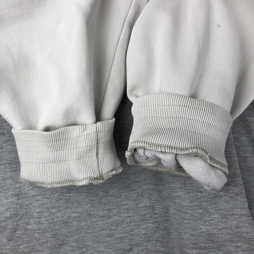 90'S Nike Sweatshirt Pullover Hoodie, Men's Size Medium, Vintage cotton gray type Vintage Second Hand