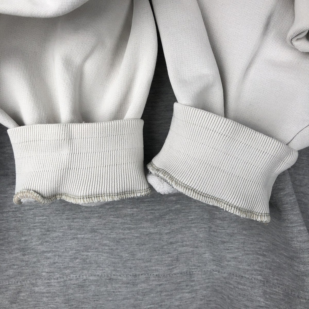 90'S Nike Sweatshirt Pullover Hoodie, Men's Size Medium, Vintage cotton gray type Vintage Second Hand