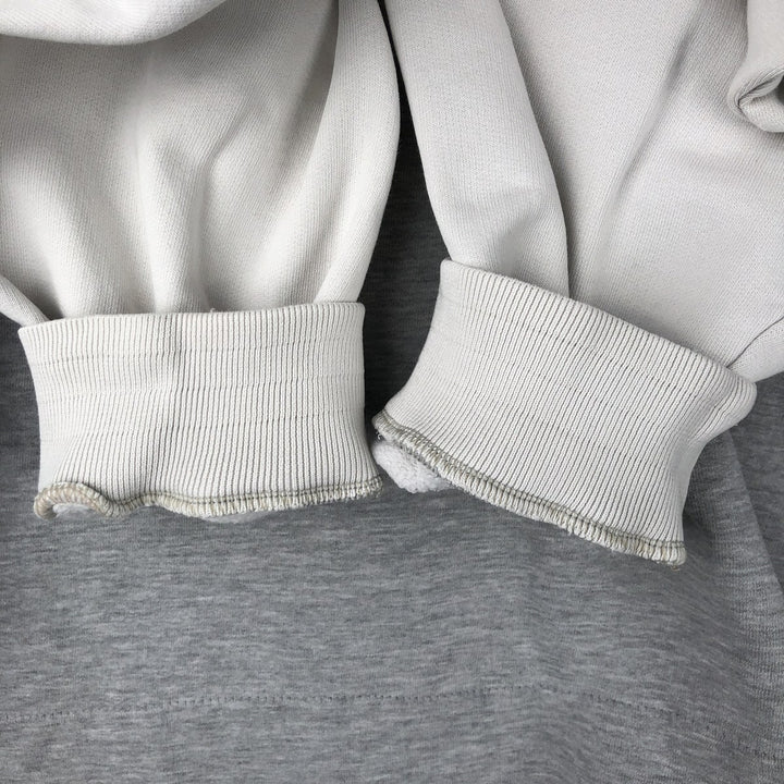 90'S Nike Sweatshirt Pullover Hoodie, Men's Size Medium, Vintage cotton gray type Vintage Second Hand