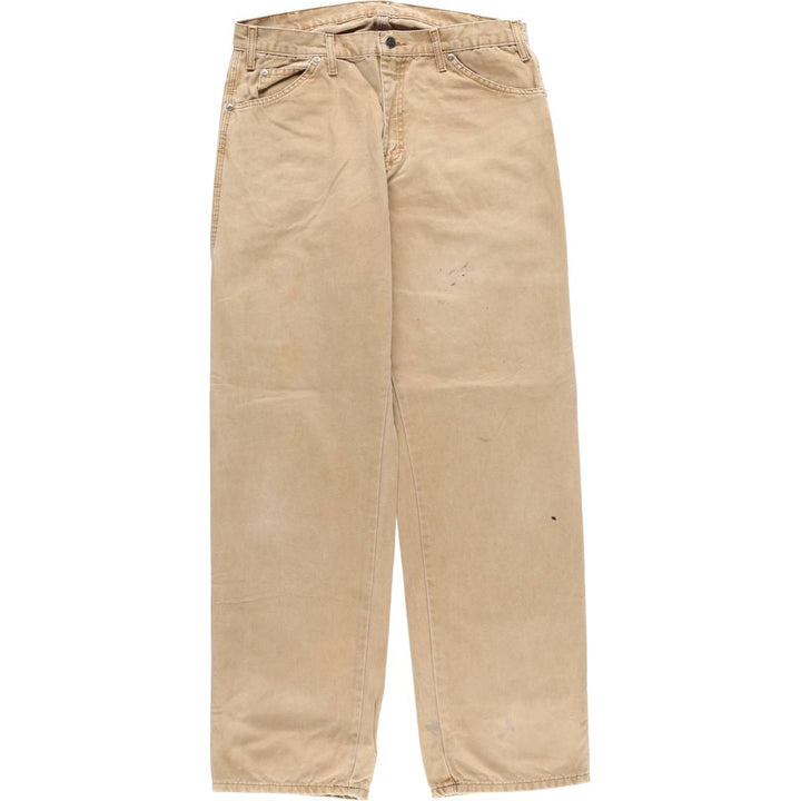 Dickies Duck Painter Pants Men's W34 equivalent cotton Beige type Vintage Second Hand