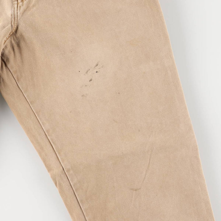 Dickies Duck Painter Pants Men's W34 equivalent cotton Beige type Vintage Second Hand