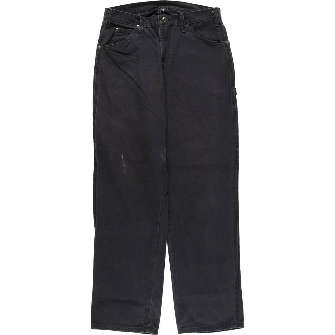 Dickies Duck Painter Pants Men's W33 equivalent cotton black type Vintage Second Hand