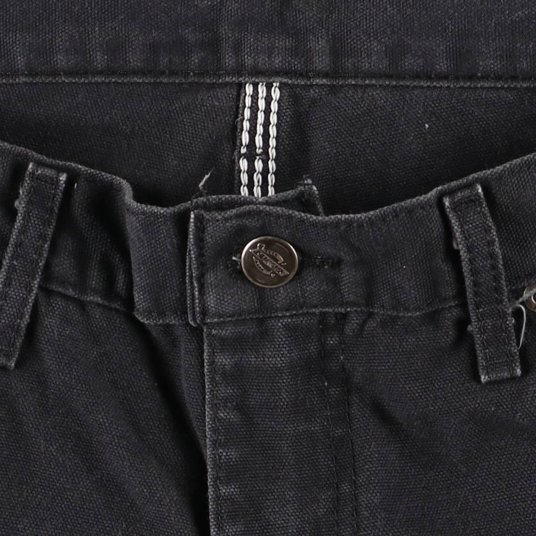 Dickies Duck Painter Pants Men's W33 equivalent cotton black type Vintage Second Hand
