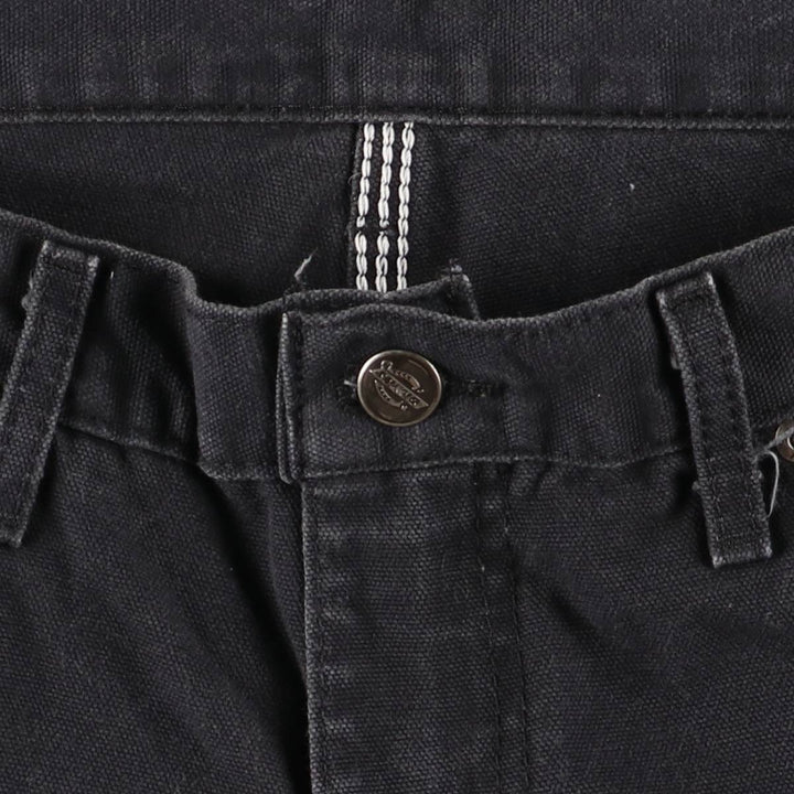 Dickies Duck Painter Pants Men's W33 equivalent cotton black type Vintage Second Hand