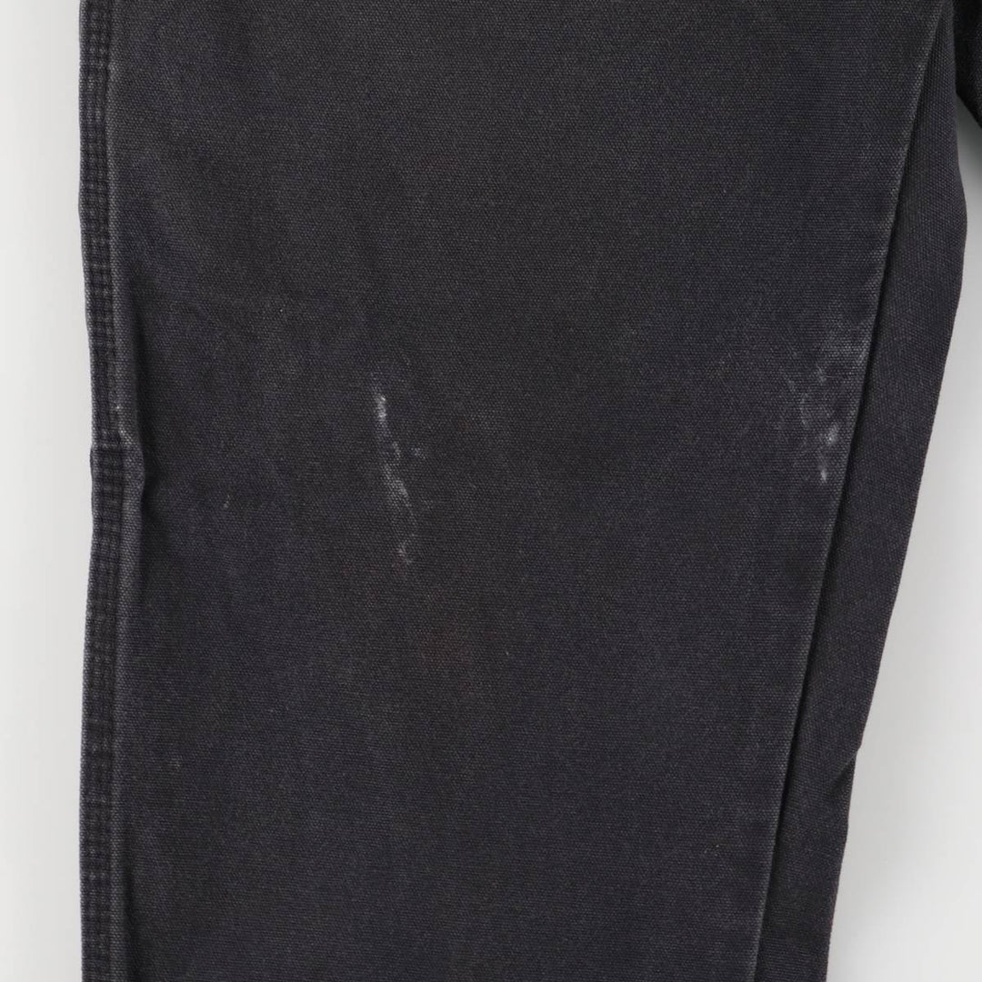 Dickies Duck Painter Pants Men's W33 equivalent cotton black type Vintage Second Hand