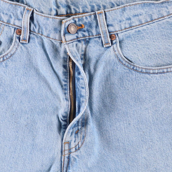 90'S Levi's 550-4834 Relaxed Fit Tapered Denim Pants, Men's, Size 34 (Vintage) cotton Blue type light blue Vintage Second Hand