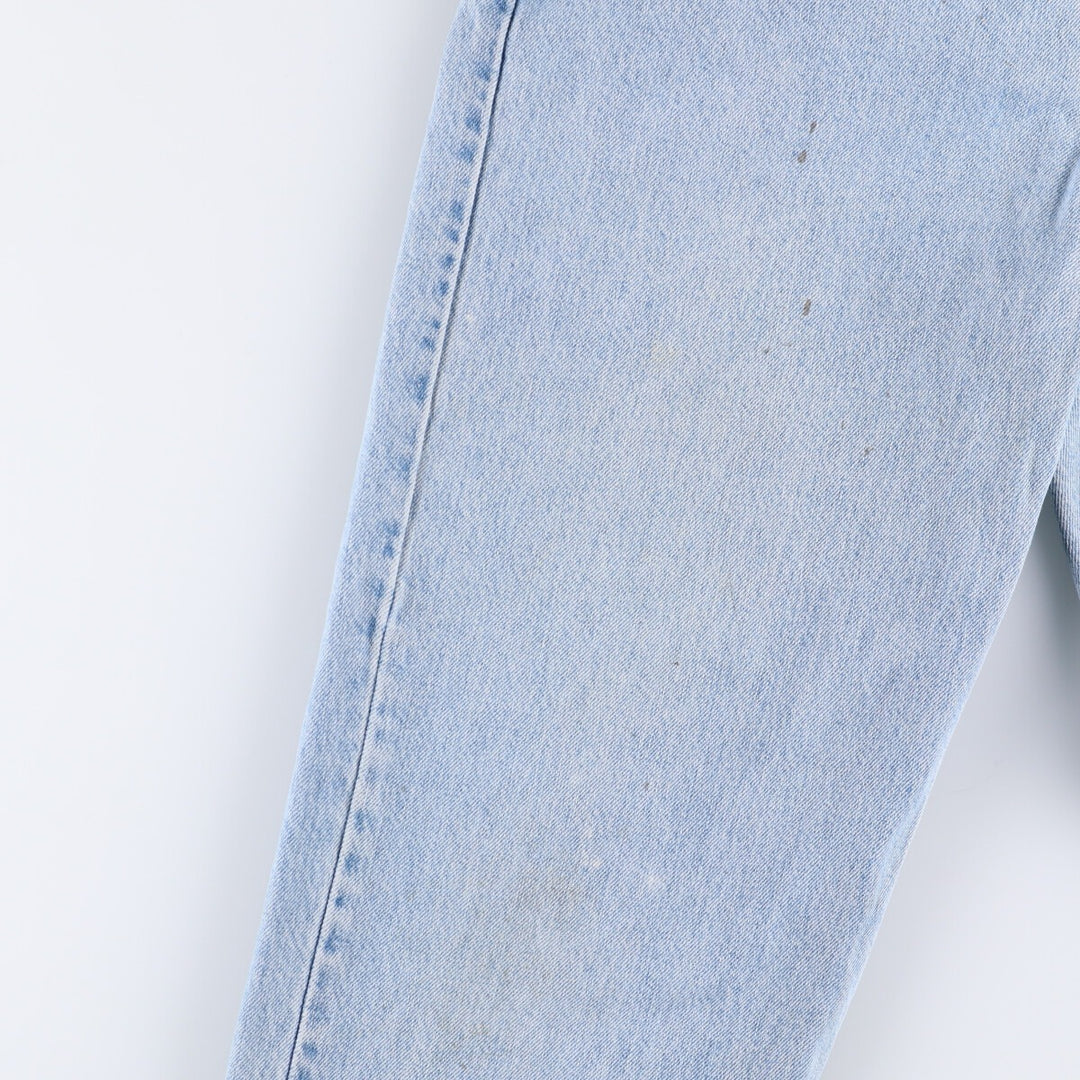 90'S Levi's 550-4834 Relaxed Fit Tapered Denim Pants, Men's, Size 34 (Vintage) cotton Blue type light blue Vintage Second Hand