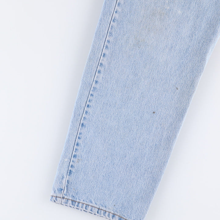 90'S Levi's 550-4834 Relaxed Fit Tapered Denim Pants, Men's, Size 34 (Vintage) cotton Blue type light blue Vintage Second Hand