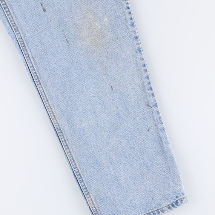 90'S Levi's 550-4834 Relaxed Fit Tapered Denim Pants, Men's, Size 34 (Vintage) cotton Blue type light blue Vintage Second Hand