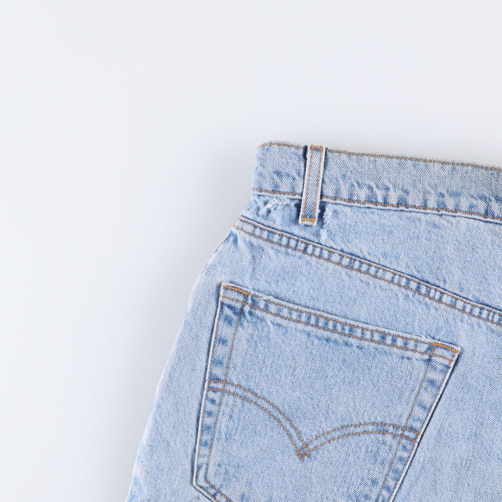 90'S Levi's 550-4834 Relaxed Fit Tapered Denim Pants, Men's, Size 34 (Vintage) cotton Blue type light blue Vintage Second Hand