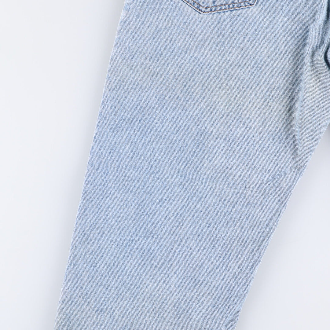 90'S Levi's 550-4834 Relaxed Fit Tapered Denim Pants, Men's, Size 34 (Vintage) cotton Blue type light blue Vintage Second Hand