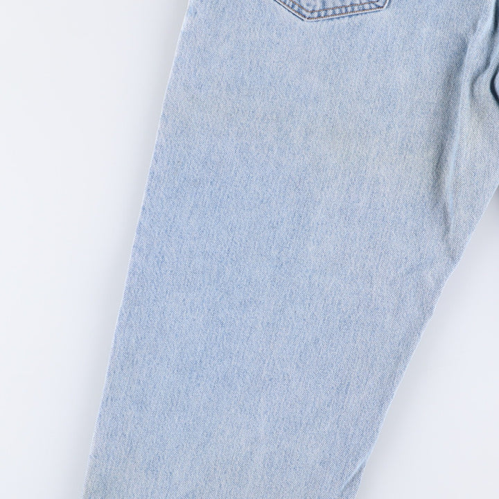 90'S Levi's 550-4834 Relaxed Fit Tapered Denim Pants, Men's, Size 34 (Vintage) cotton Blue type light blue Vintage Second Hand