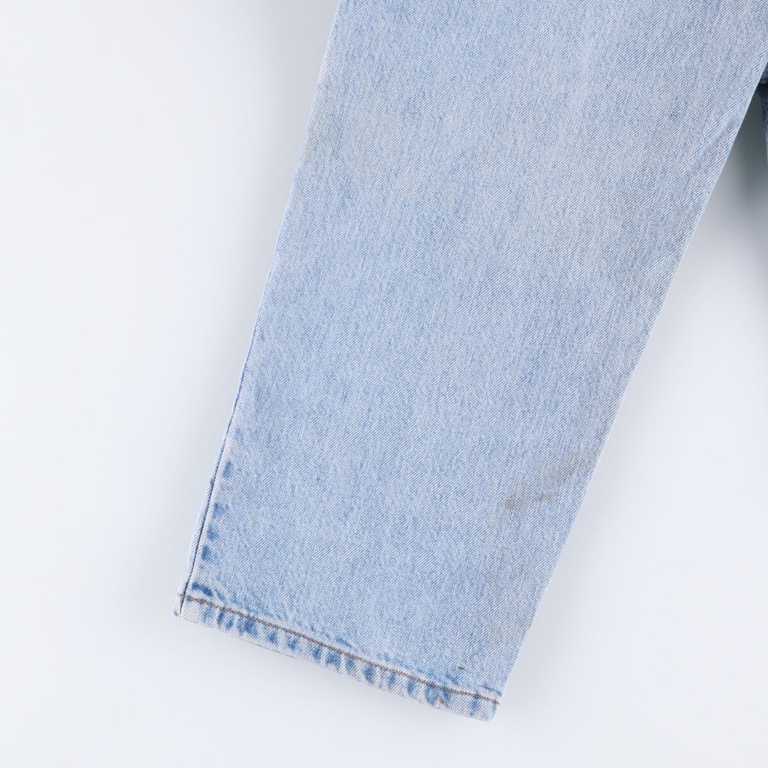90'S Levi's 550-4834 Relaxed Fit Tapered Denim Pants, Men's, Size 34 (Vintage) cotton Blue type light blue Vintage Second Hand