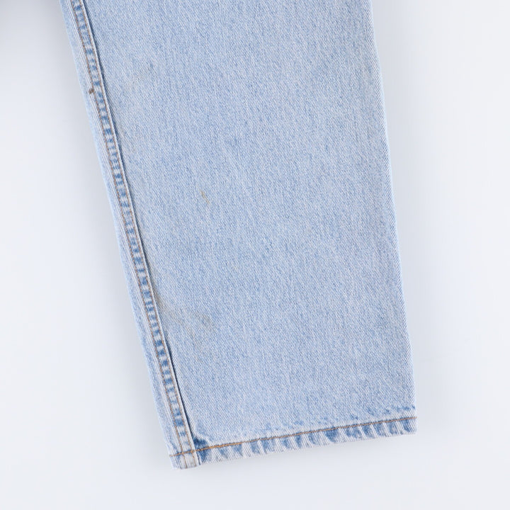 90'S Levi's 550-4834 Relaxed Fit Tapered Denim Pants, Men's, Size 34 (Vintage) cotton Blue type light blue Vintage Second Hand