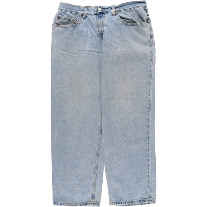 2000'S Levi's 550 Relaxed Fit Husky Tapered Denim Pants, Men's, Size W35 cotton blue type Vintage Second Hand