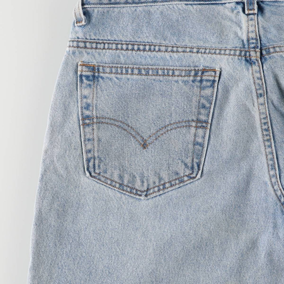 2000'S Levi's 550 Relaxed Fit Husky Tapered Denim Pants, Men's, Size W35 cotton blue type Vintage Second Hand