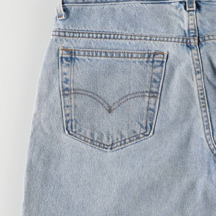 2000'S Levi's 550 Relaxed Fit Husky Tapered Denim Pants, Men's, Size W35 cotton blue type Vintage Second Hand