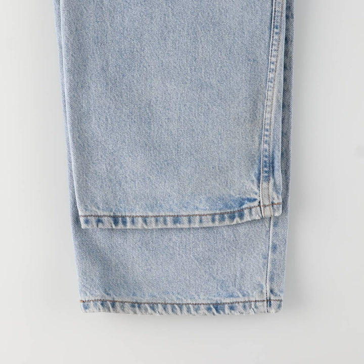 2000'S Levi's 550 Relaxed Fit Husky Tapered Denim Pants, Men's, Size W35 cotton blue type Vintage Second Hand